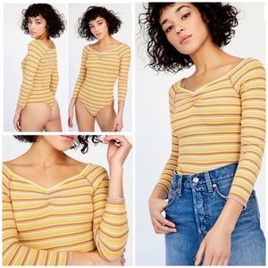 Free People Sunset Combo Bodysuit New